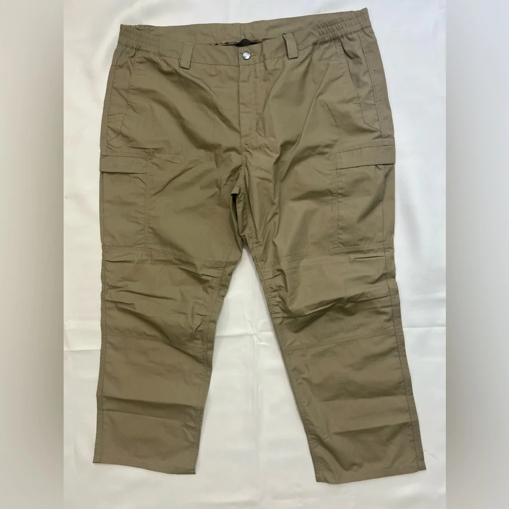 FREE SOLDIER Men's Water Resistant Pants Relaxed Tactical Cargo Pants Size:46x30 - Picture 8 of 16